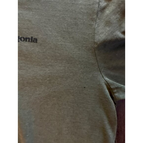 Patagonia Men's Heathered Green Responsibill Tee Long Sleeve Size M - Picture 10 of 11